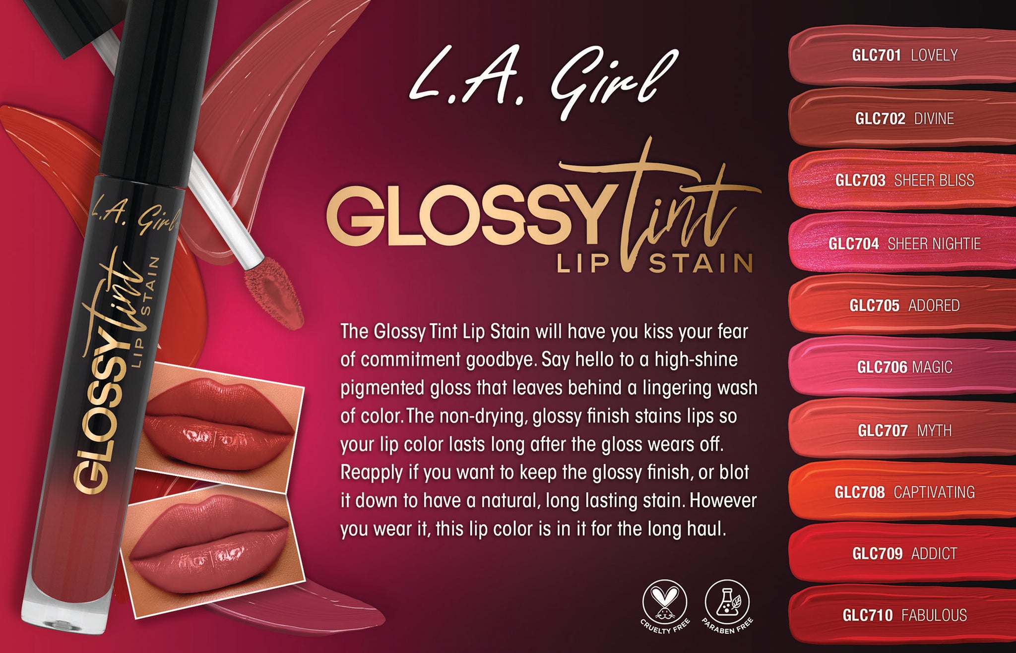 LAG 2021 glossy tint postcard 5x7 back OL promo