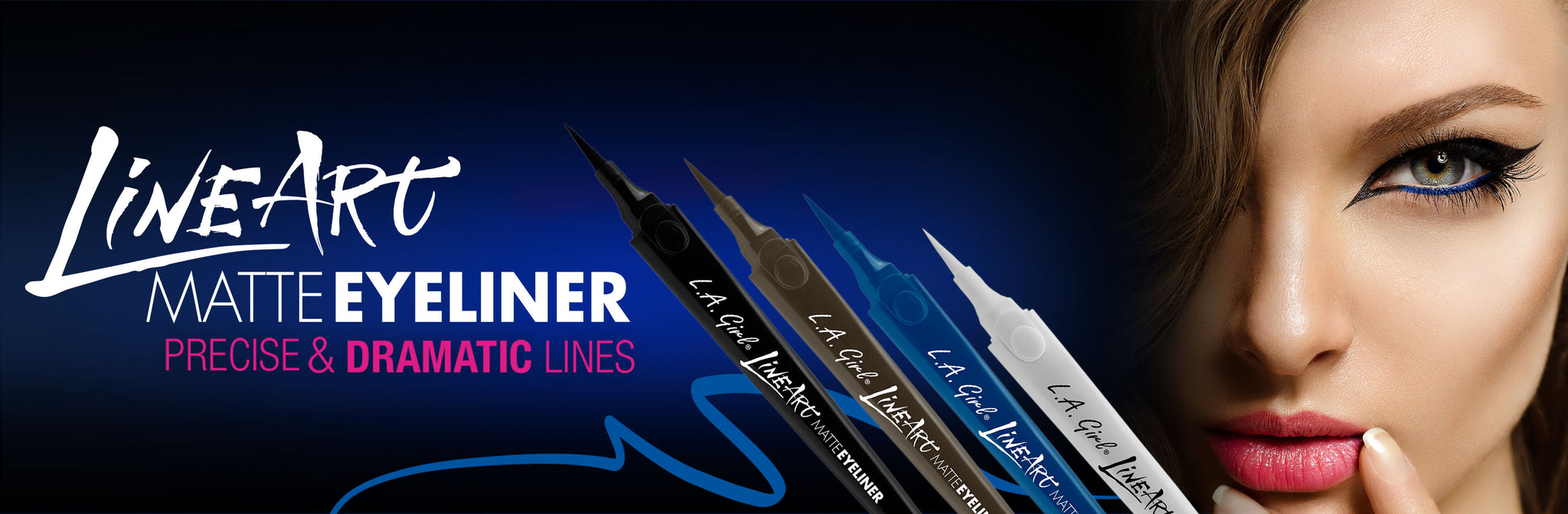 LAG Line Art web banner landing page promo