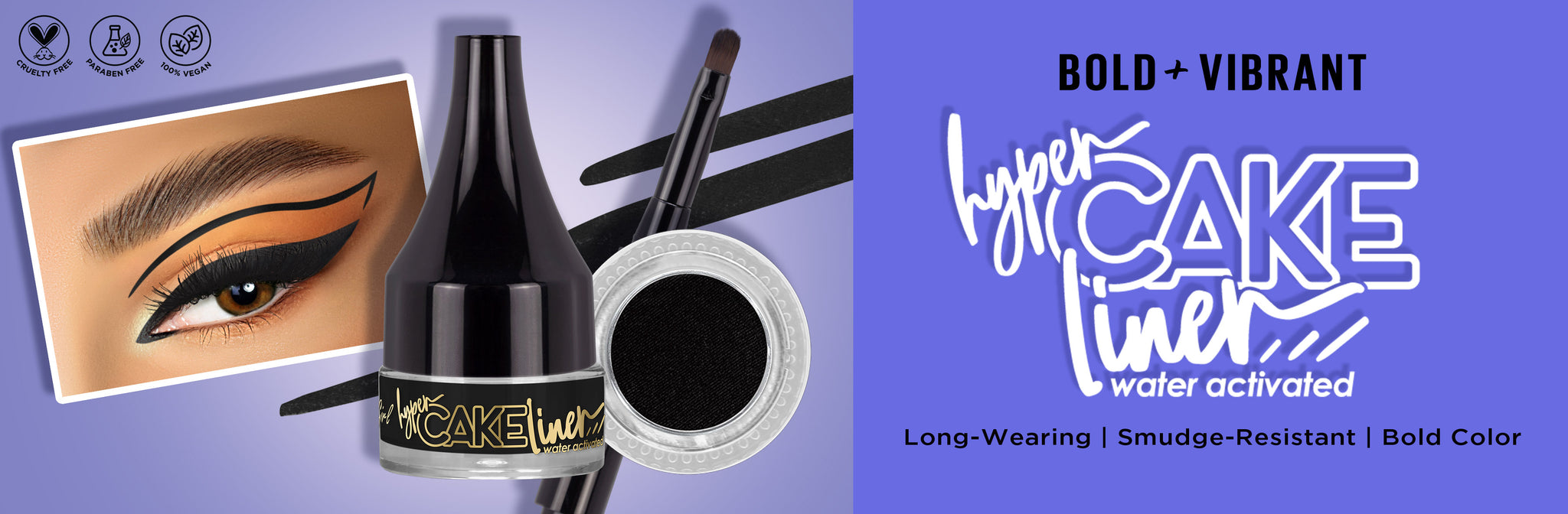 LAG cake liner web desktop banner promo