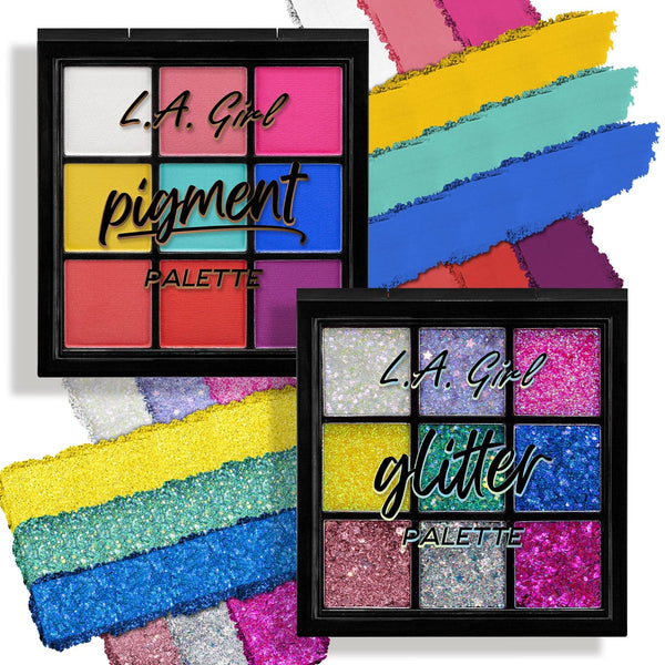 L.A. Colors Color Block Eyeshadow Palette Cool