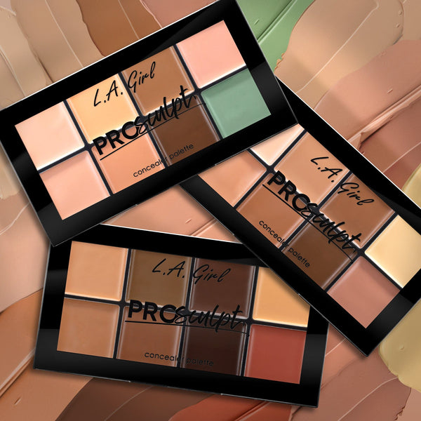 L.A. Girl Pro Sculpt Concealer Palette - Medium