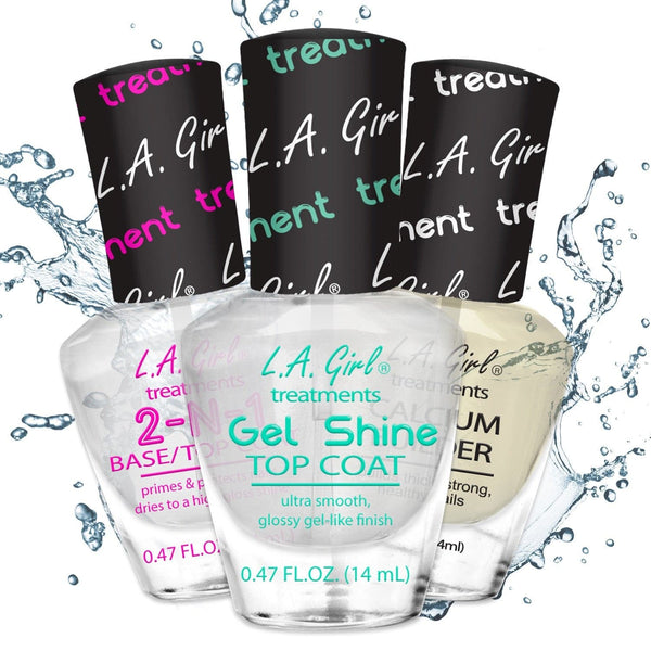 Gel Nail Treatment (Clear Keratin Base & Top Gel)