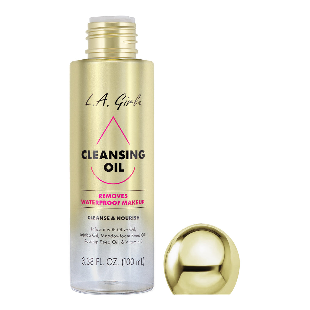 L.A. Girl Cleansing Oil bottle, front view