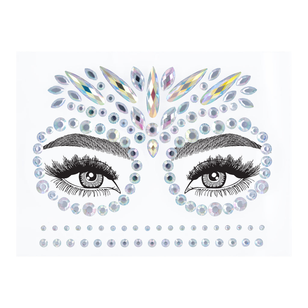 Moonlit Bloom Collection - Face Gems (whole face)