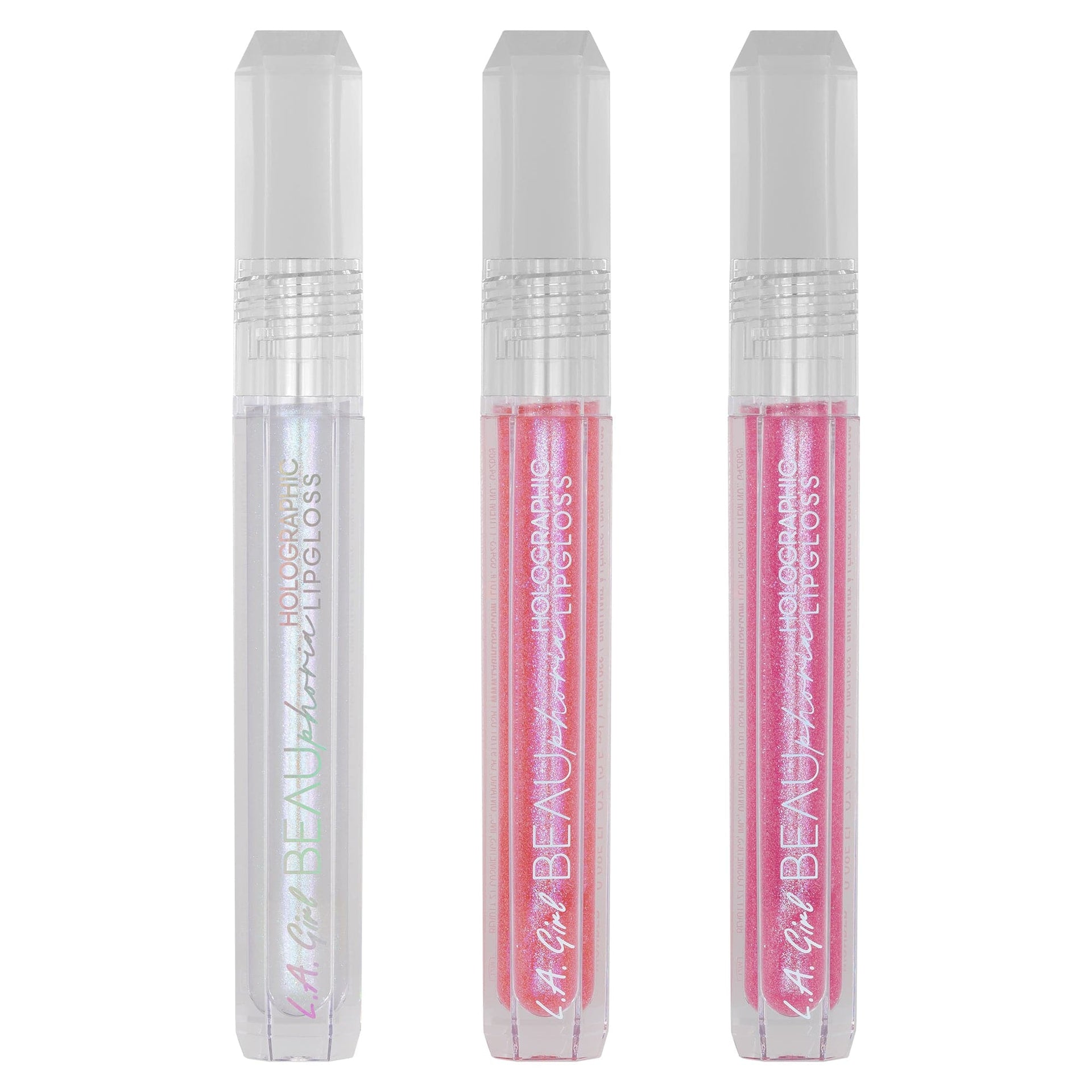 Beauphoria 3pc Sparkly Lip Gloss Set 