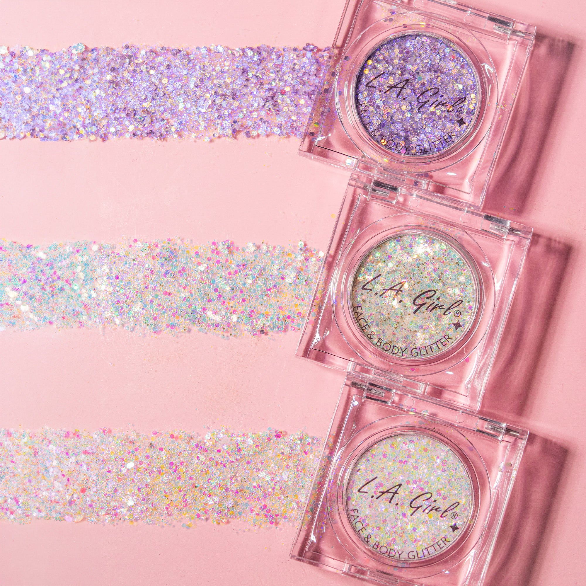 3pc Glitter Face & Body Gift Set - Twinkle & Glow- Art