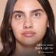 Adriana wearing blended HD PRO.Conceal Blue and Light Tan.