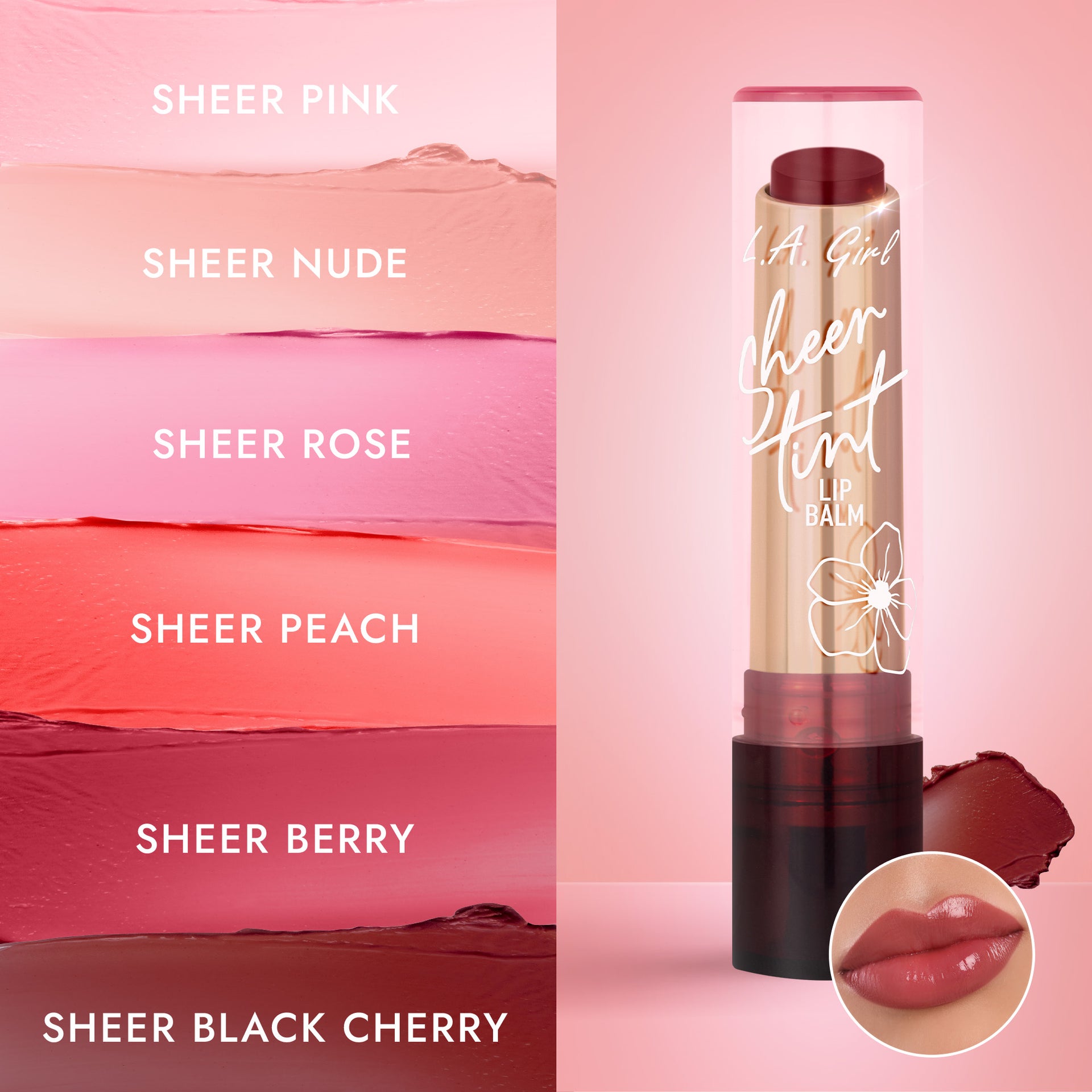 Sheer Tint Lip Balm L.A. Girl Cosmetics