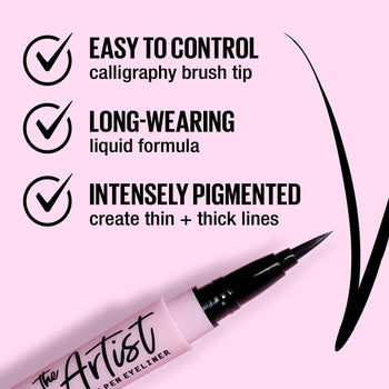 The Artist Brush Pen Eyeliner 