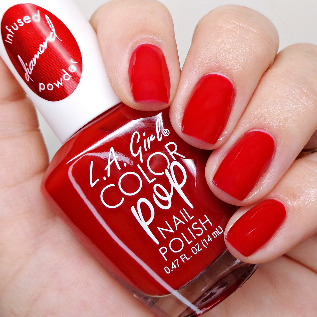 Color Pop Nail Polish with Diamond Powder
