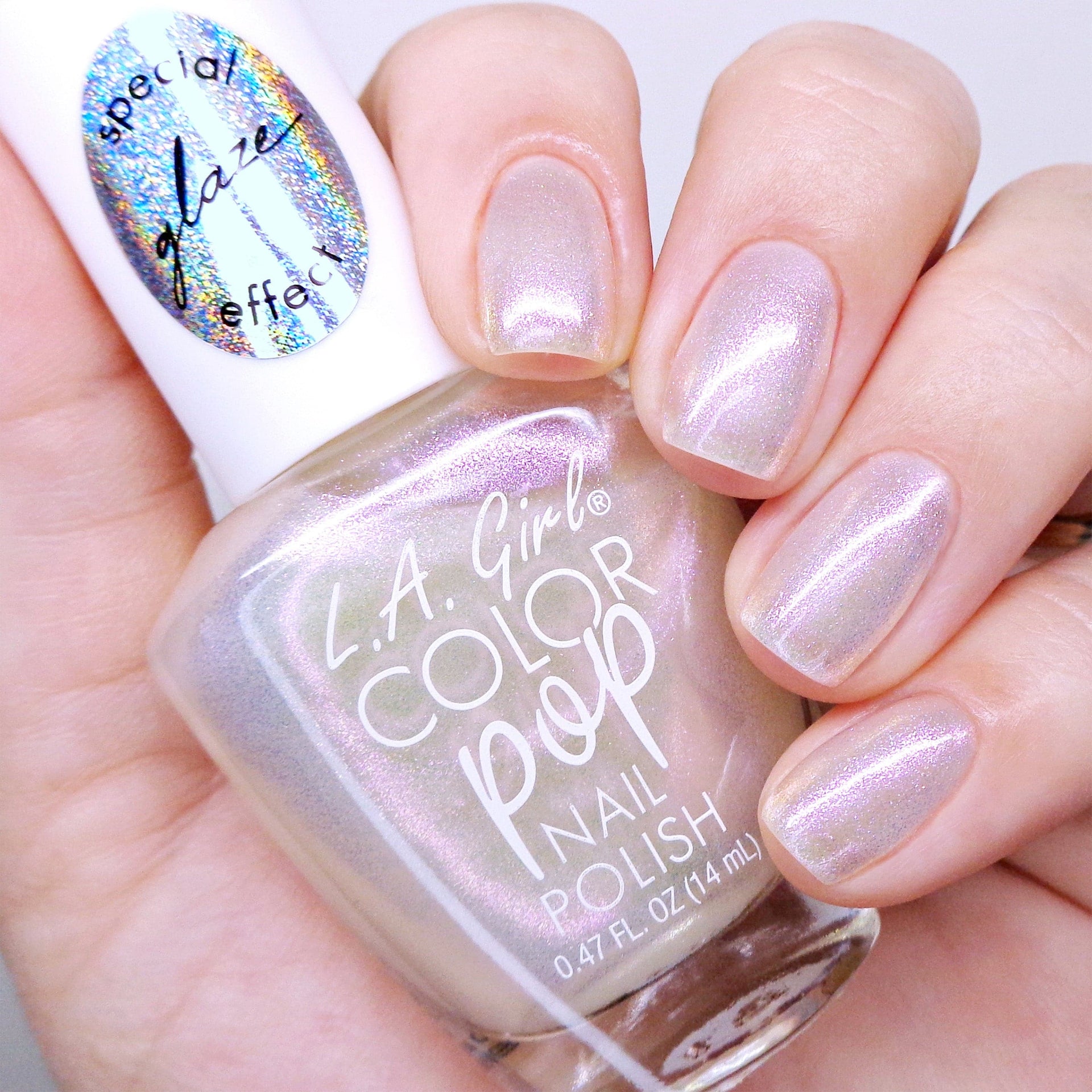 Color Pop Nail Polish with Diamond Powder L A Girl Cosmetics