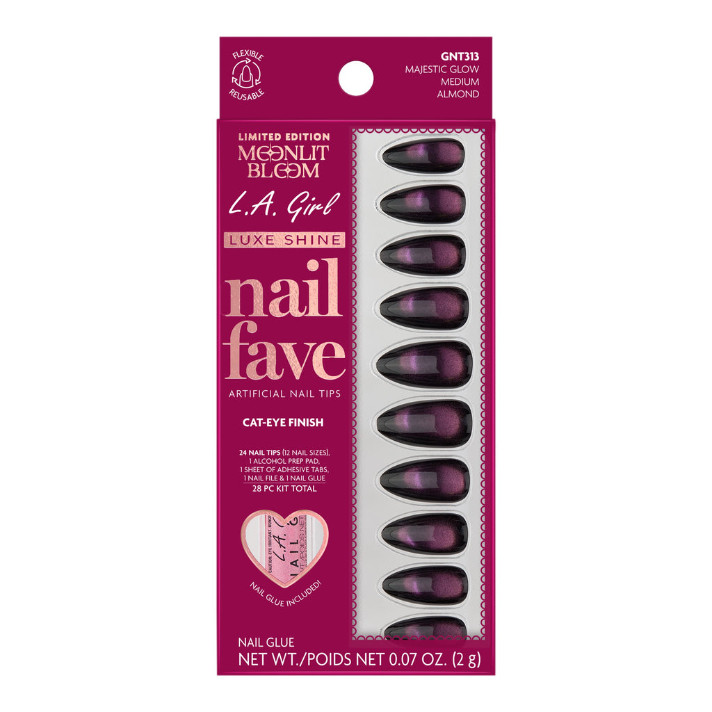Moonlit Bloom Collection - Luxe Shine Nail Fave Nail Tips