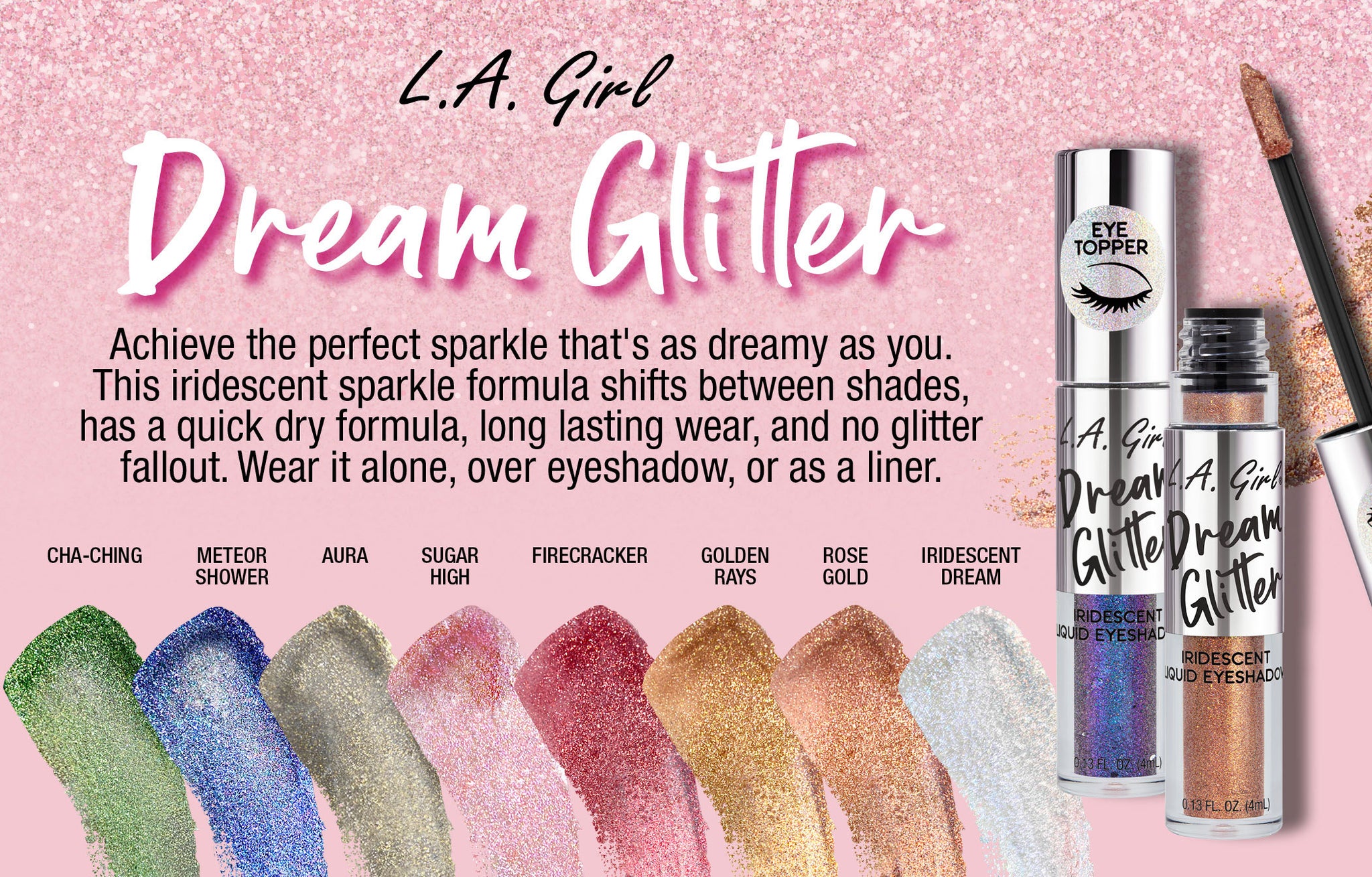LAG 2022 dream glitter web postcard back