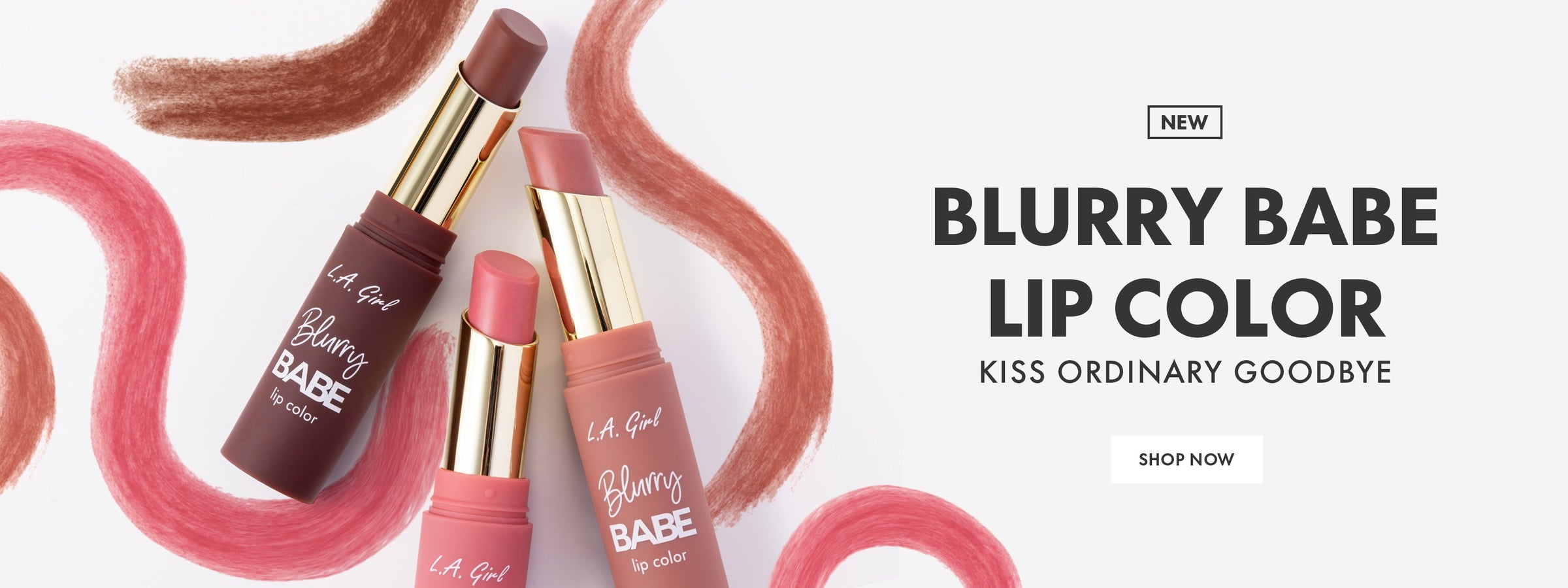 LAG blurry babe web desktop banner