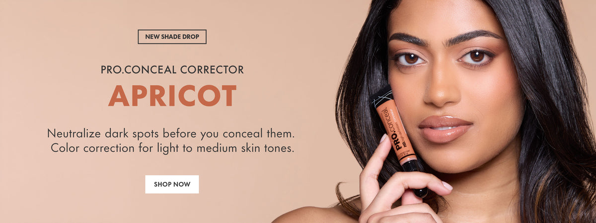 Pro.Conceal Apricot — homepage banner desktop