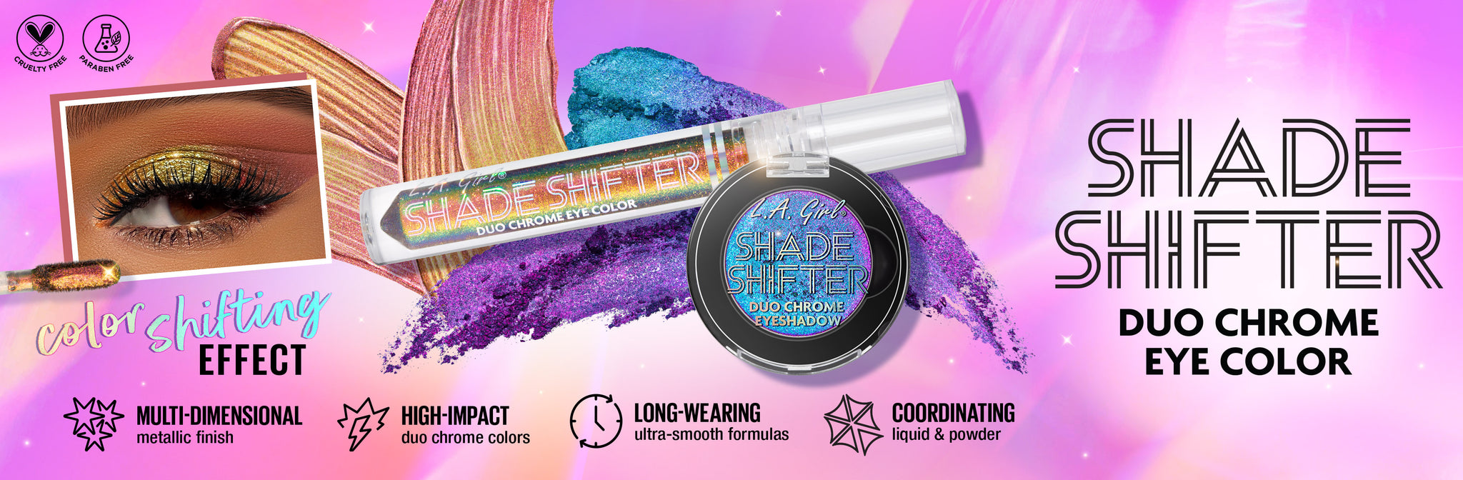 LAG shade shifter web banner promo