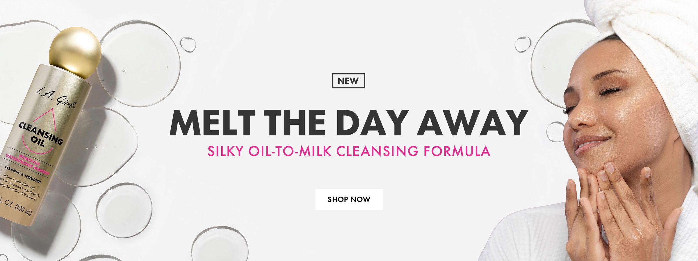Cleansing Oil — desktop banner