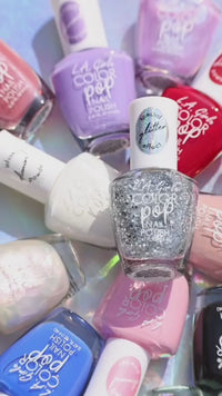 Color Pop Nail Polish with Diamond Powder
