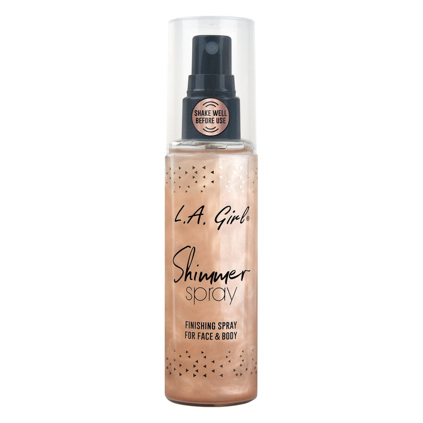 La Girl Cosmetics Prime And Set Product Shimmer Spray