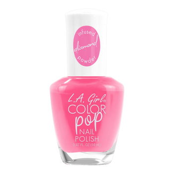 Color Pop Nail Polish with Diamond Powder 