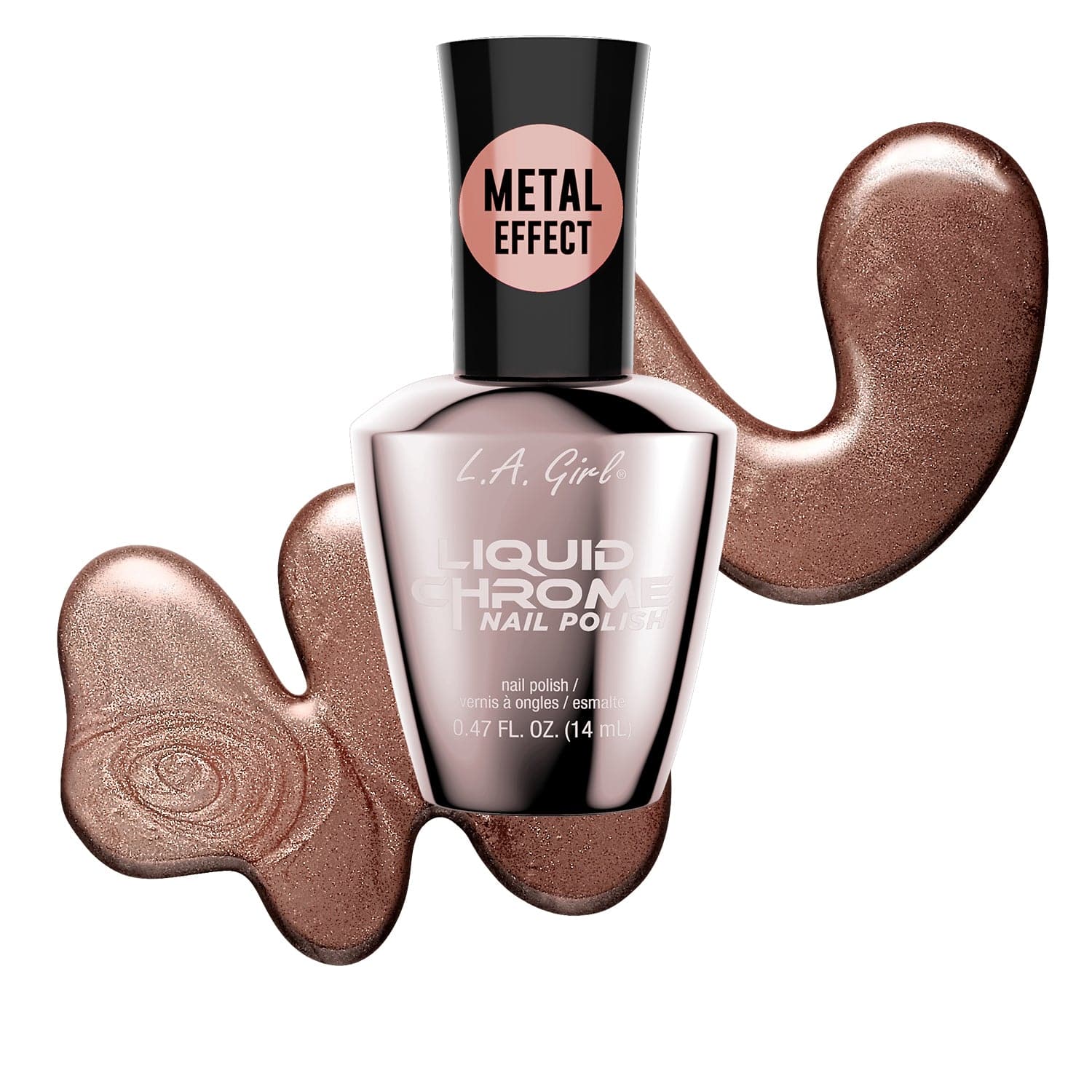 LA Girl Cosmetics -  Liquid Chrome Nail Polish 
