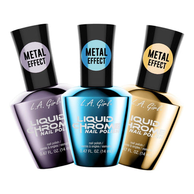 LA Girl Cosmetics -  Liquid Chrome Nail Polish