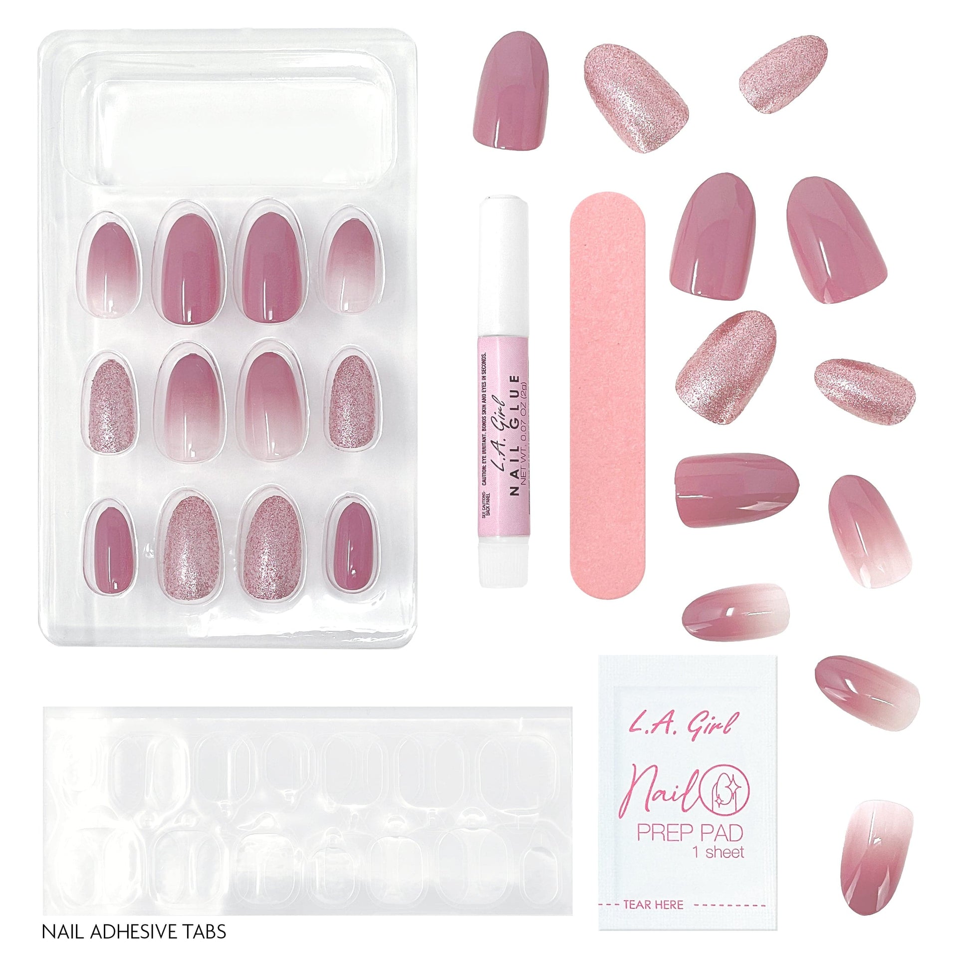 Luxe Shine Fave Nail Tips - Excite Me 