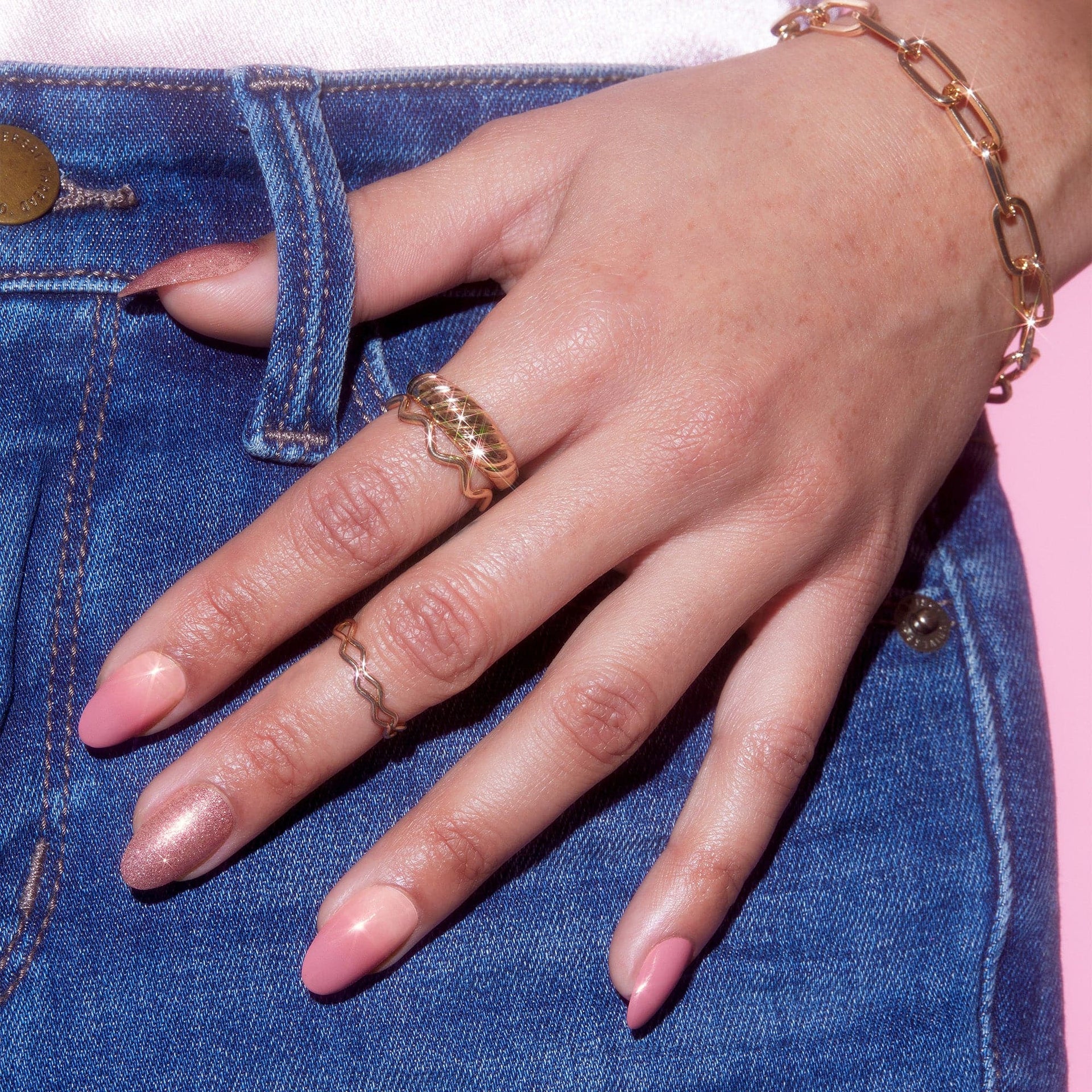 Luxe Shine Fave Nail Tips - Excite Me 