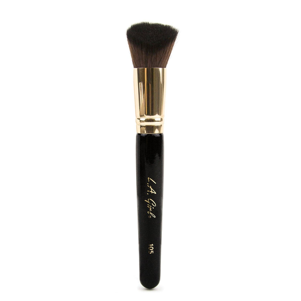 Pinceau Fond De Teint Angled Lussoni Make Up Pro 142 - Pour Un Maquillage Professionnel